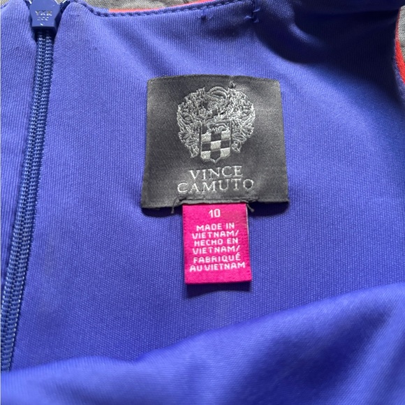 Vince Camuto Colorful Abstract dress. - Picture 8 of 10